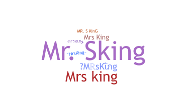 နာမ်မြောက်မည့်အမည် - MrsKing