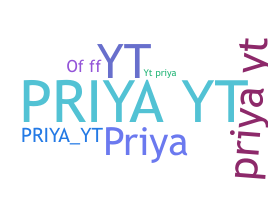 နာမ်မြောက်မည့်အမည် - PriyaYT