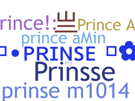 နာမ်မြောက်မည့်အမည် - Prinse