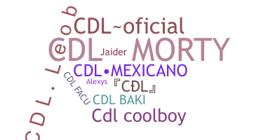 နာမ်မြောက်မည့်အမည် - CDL