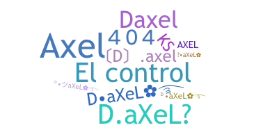 နာမ်မြောက်မည့်အမည် - DAxel