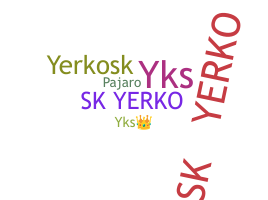 နာမ်မြောက်မည့်အမည် - YerKo