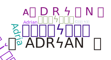 နာမ်မြောက်မည့်အမည် - Adran