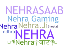 နာမ်မြောက်မည့်အမည် - Nehra