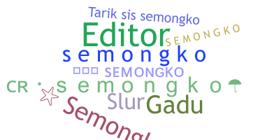 နာမ်မြောက်မည့်အမည် - Semongko