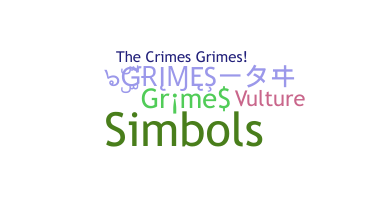 နာမ်မြောက်မည့်အမည် - Grimes