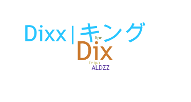 နာမ်မြောက်မည့်အမည် - Dixx