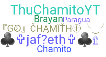 နာမ်မြောက်မည့်အမည် - CHAMITO