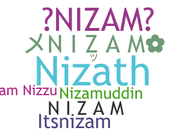 နာမ်မြောက်မည့်အမည် - Nizam