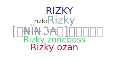 နာမ်မြောက်မည့်အမည် - Rizkyzone
