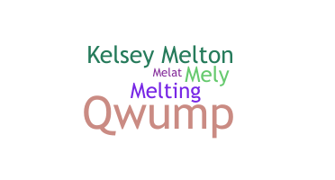 နာမ်မြောက်မည့်အမည် - melt