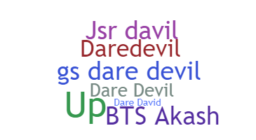 နာမ်မြောက်မည့်အမည် - daredavil