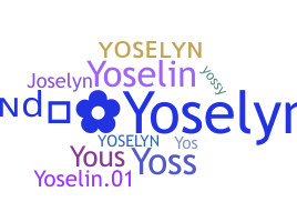နာမ်မြောက်မည့်အမည် - Yoselyn