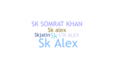 နာမ်မြောက်မည့်အမည် - skalex