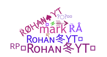 နာမ်မြောက်မည့်အမည် - Rohann