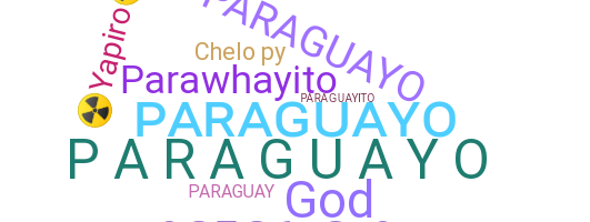 နာမ်မြောက်မည့်အမည် - Paraguayo