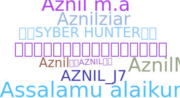 နာမ်မြောက်မည့်အမည် - AZNIL
