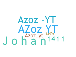နာမ်မြောက်မည့်အမည် - AZOZYT
