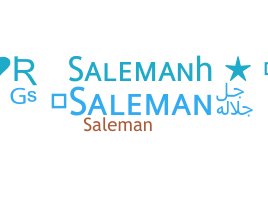 နာမ်မြောက်မည့်အမည် - saleman