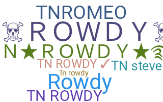 နာမ်မြောက်မည့်အမည် - Tnrowdy