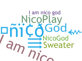 နာမ်မြောက်မည့်အမည် - NicoGOD