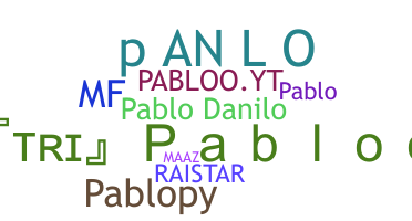 နာမ်မြောက်မည့်အမည် - Pabloo