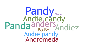 နာမ်မြောက်မည့်အမည် - Andie