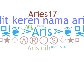 နာမ်မြောက်မည့်အမည် - Aris