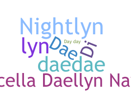 နာမ်မြောက်မည့်အမည် - Daelyn