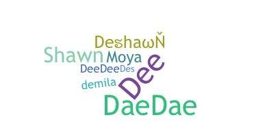 နာမ်မြောက်မည့်အမည် - Deshawn