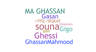 နာမ်မြောက်မည့်အမည် - Ghassan