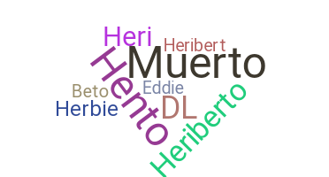 နာမ်မြောက်မည့်အမည် - Heriberto