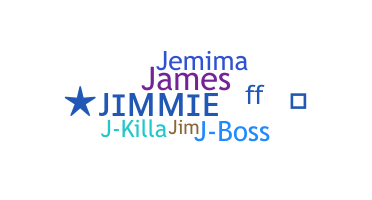 နာမ်မြောက်မည့်အမည် - Jimmie