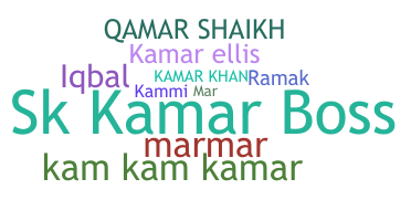 နာမ်မြောက်မည့်အမည် - Kamar
