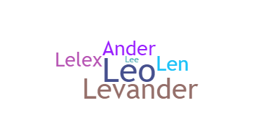 နာမ်မြောက်မည့်အမည် - Leander
