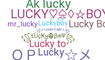 နာမ်မြောက်မည့်အမည် - Luckyboy
