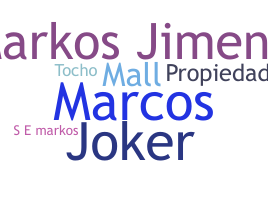 နာမ်မြောက်မည့်အမည် - Markos