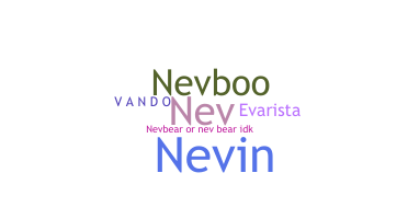 နာမ်မြောက်မည့်အမည် - Nevan