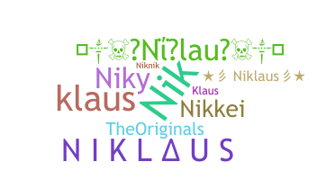 နာမ်မြောက်မည့်အမည် - Niklaus