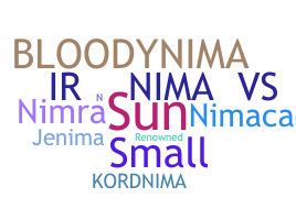 နာမ်မြောက်မည့်အမည် - Nima
