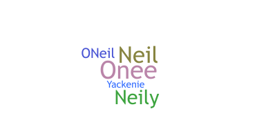 နာမ်မြောက်မည့်အမည် - Oneil