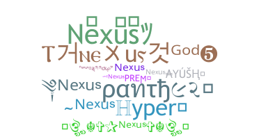 နာမ်မြောက်မည့်အမည် - Nexus