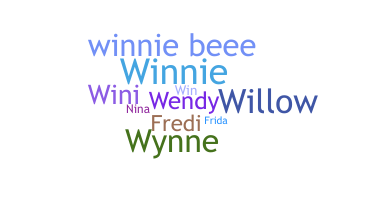 နာမ်မြောက်မည့်အမည် - Winifred