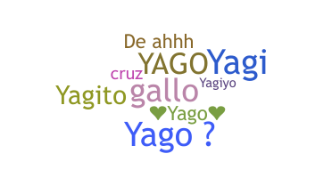 နာမ်မြောက်မည့်အမည် - Yago