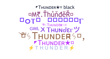 နာမ်မြောက်မည့်အမည် - Thunder