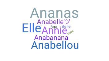 နာမ်မြောက်မည့်အမည် - Anabelle