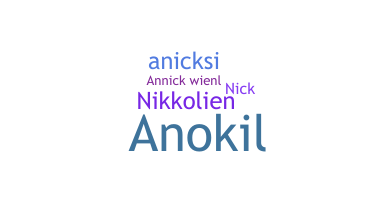 နာမ်မြောက်မည့်အမည် - Annick