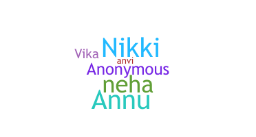 နာမ်မြောက်မည့်အမည် - Anvika