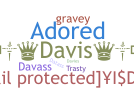 နာမ်မြောက်မည့်အမည် - Davis