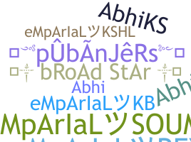 နာမ်မြောက်မည့်အမည် - ABHIK